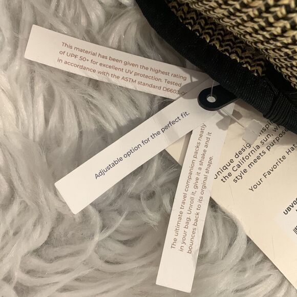 SAN DIEGO HAT Packable Adjustable UPF 50+  Women’s Hat NWT O/S - Picture 7 of 8